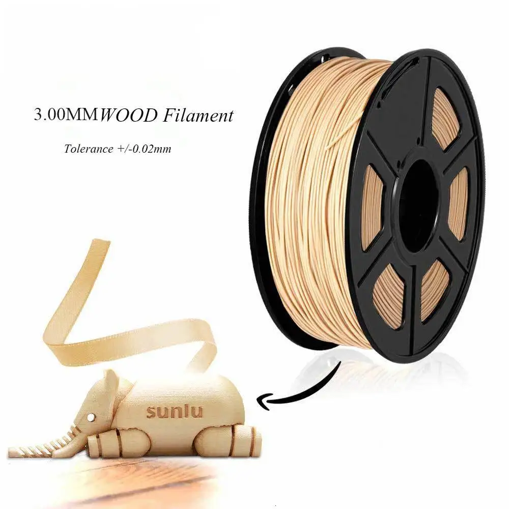3,0 мм древесины 3D нить для детей Scirbble Dimenion Accury+/-0,02 мм Печать Материал древесины 3D-принтеры Синтетическая нить 1кг/2.2LBS