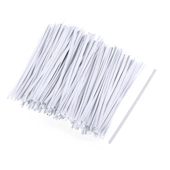 

uxcell 1000pcs 2.4 Inches Plastic Twist Ties Reusable Cable Cord Wire Ties White For Home, Business, Institutions