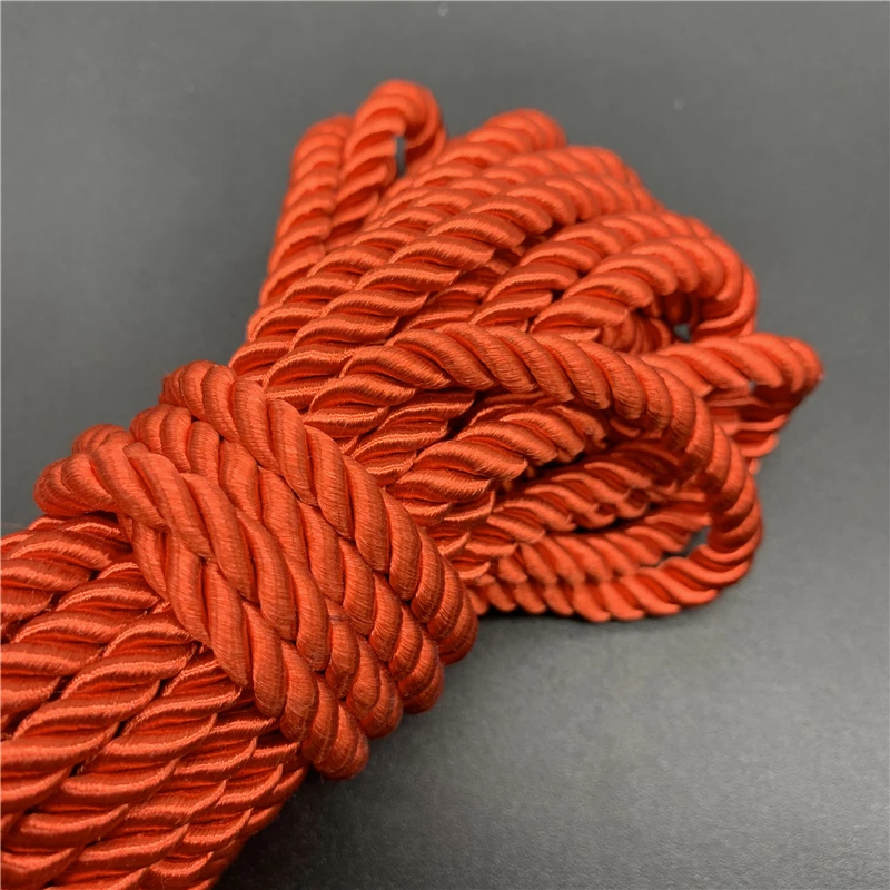 5yards/Lot 5mm 3-Strand Paracord Rope Polypropylene Rope Home Decoration Accessories For Bracelet Rustic Home Decor