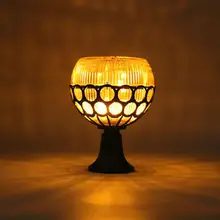 Наружный водонепроницаемый 96LED солнечный газонный садовый светильник, уличная дорожка, Лампа безопасности, АБС пластик, ударная нагревательная с защитой