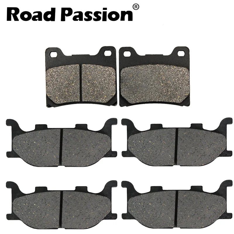 Front and Rear Мотоцикл 3 пары передние и задние тормозные колодки для Yamaha XVS1100 Dragstar 1999-2004 XVS 1100 A Dragstar Classic 2000-2007 - Цвет: Front and Rear
