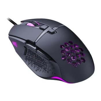 

IMice T91 Computer Mouse, Wired USB Interface Gaming Mouse Supports Ergonomics, Suitable for Gaming Enthusiasts
