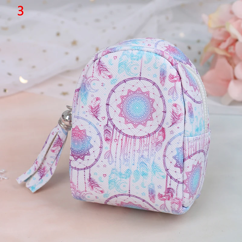 Сумка для денег на молнии, мини ключи для наушников, держатель для карт, кошелек для монет - Цвет: Style 3