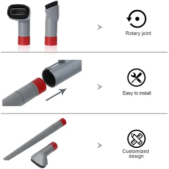 

Crevice Tool Dust Brush For Shark Navigator Lift-AwayX11FC500 131FLI500BL Cleaning Connector Adapter