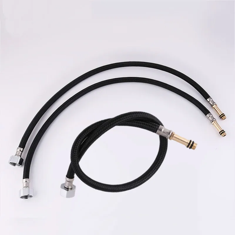 MTTUZK черное гибкое соединение труб 1/2 ''стандартный интерфейс горячей холодной кран водопроводные шланги кран водопроводный шланг
