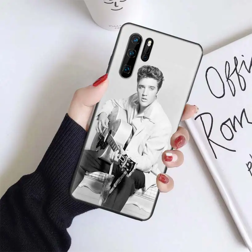 Черный чехол Elvis Presley Kiss для huawei mate 30 20 10 P30 P20 P10 Pro Lite P Smart Z мягкий чехол для телефона - Цвет: BS243-7
