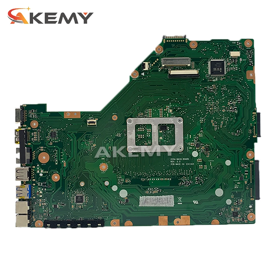Akemy X55A материнская плата для ноутбука For Asus оригинальная HM70 REV 2 1/2 2|Материнские