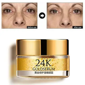 

20ml 24K Gold Hyaluronic Serum Tense Moisture Essence Pure Gold Liquid Skin Care Facial Essence Face Serum For Women TSLM1