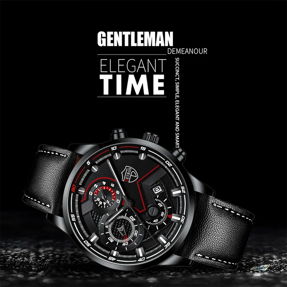 reloj hombre Fashion Mens Watches Luxury Men Sports Quartz Watch Male Business Stainless Steel Luminous Clock relogio masculino