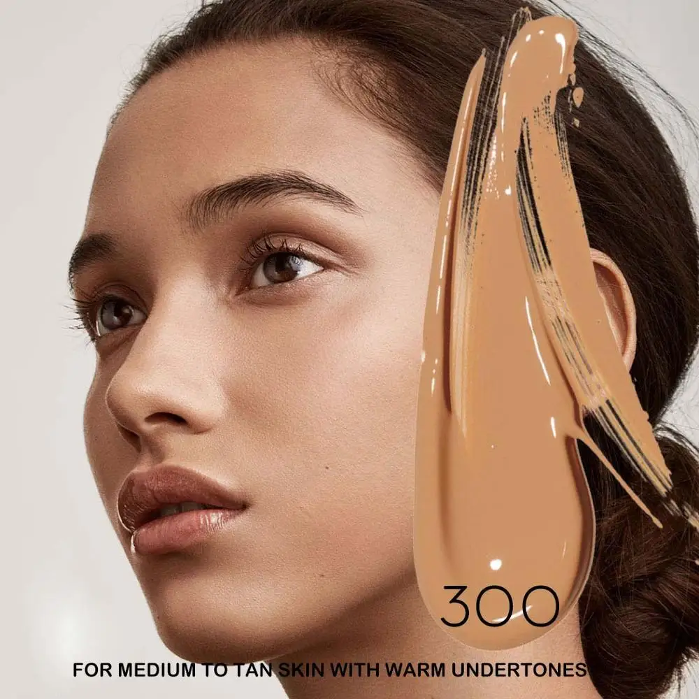 300 Rihanna Foundation PRO FILT'R, Мягкая матовая длинная основа, жидкая, полное покрытие, 40 цветов, водостойкая основа для макияжа - Color: 300