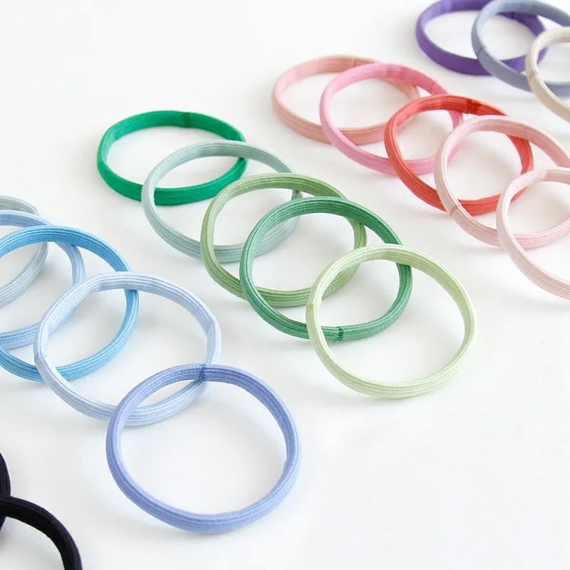 Южная Корея Девушки хипстер контрастный цвет градиент Hairband повязка для волос японский и корейский стиль для завязывания волос Резиновая лента Simpl