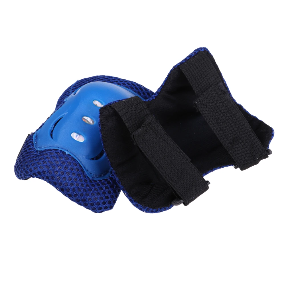 7pcs Kids Sports 58-62cm Helmet, Knee& Elbow Pads, Wrist Guards Set for Bicycle Cycling Roller Skating