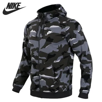 

Original New Arrival NIKE AS M NSW CLUB CAMO HOODIE FZFT Men's Jacket Hooded Sportswear