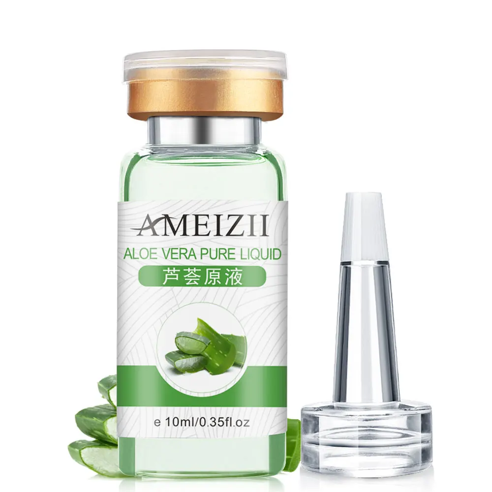 Aloe Pore Minimizing Сыворотка для лица серии лица Чистая Гиалуроновая кислота отбеливание ремонт лифтинг укрепляющий уход за кожей Витамин C& E коллаген - Вес нетто: Aloe Pore Minimizing