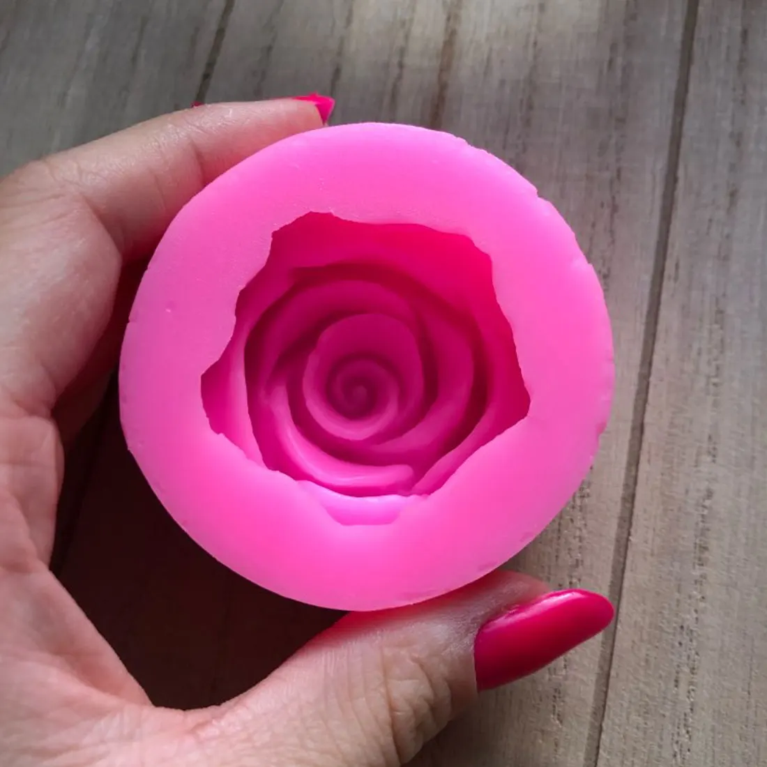3D силиконовый в форме розы формы для помадки цветы ручной работы мыло свечная глина форма для выпечки торта инструменты для свадебного декора