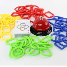 Кольцевая игра цветной познавательный детский Настольный игровой шар интерактивные Вечерние игры настольные игры Обучающие игрушки Детские принадлежности