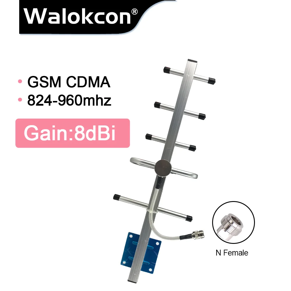 8dBi Yagi антенна GSM 900 CDMA 850 3G UMTS 850mhz 806 960mhz 2G внешняя для ретранслятора
