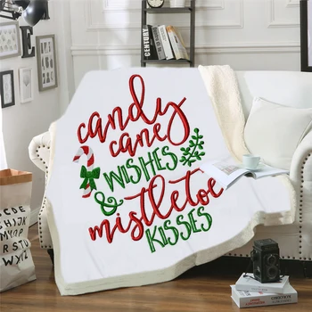 

Christmas Decorations for Home Blanket on Beds Kids Christmas Throw Blanket Sofa Cover Rainbow Puppy Thin Quilt150X200CM