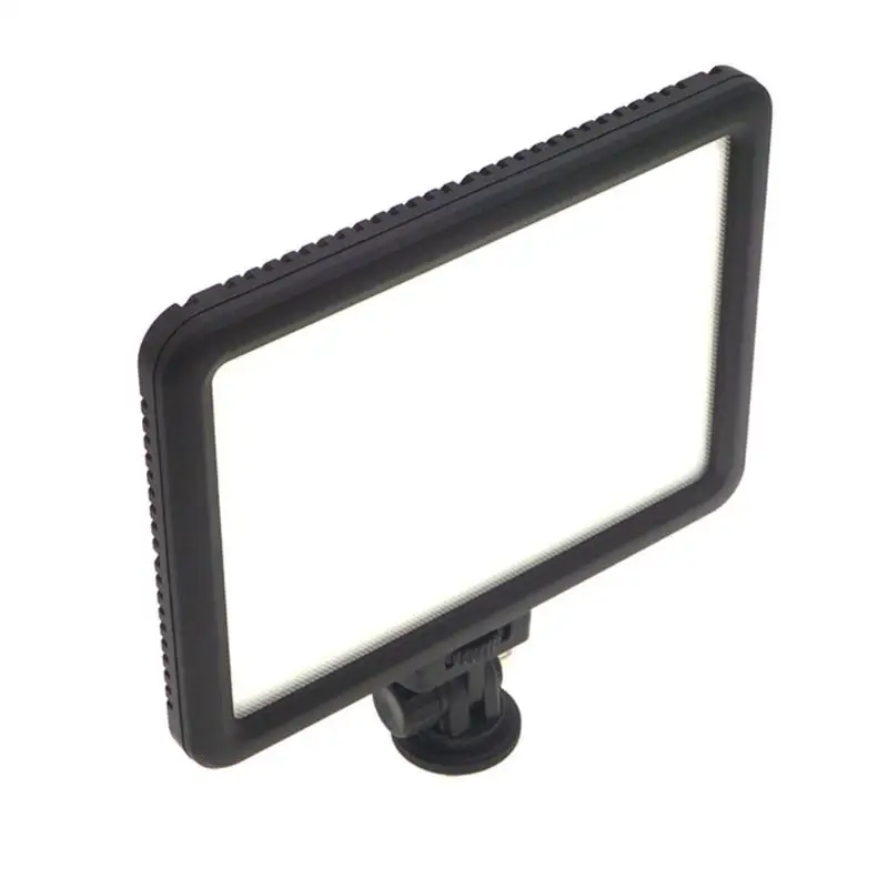 

Camera LCD Display Dimmable Studio LED Video Light Lamp Panel 3300K-5600K 12W Portable Compact Design With Remote Control