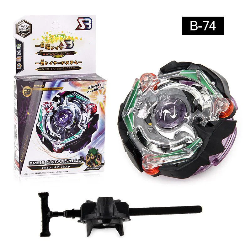 Burst Arena B 74 Kreis Satan.2G.Lp спиннинговый топ с пусковым устройством Juguetes Battle Fighing Gyro Blade