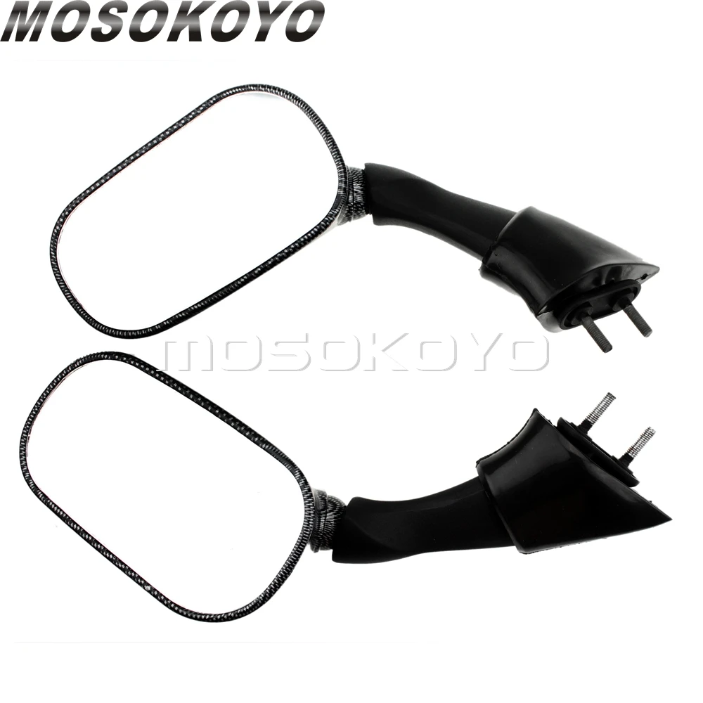 Мотоцикл левая+ правая задняя сторона зеркала для Yamaha FJR 1300 FJR1300 2003-2004 2005 черное зеркало заднего вида