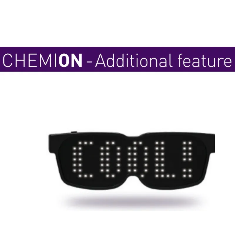 Смарт-очки Bluetooth светодиодный динамический светящийся светильник солнцезащитные очки для ночной рождественской вечеринки мигающие очки