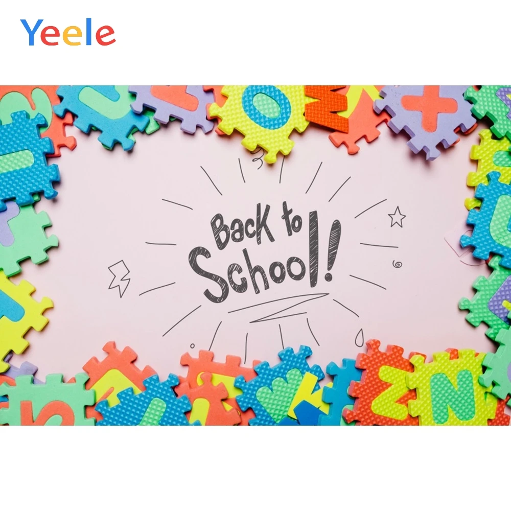 Фон Yeele для фотосъемки в школу фотография детской вечерние на заказ Фотофон