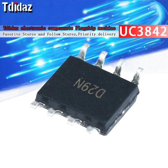 10pz UC3842B UC3842BD1R2G Circuito Integrato SOP-8 | IC Controllore PWM Per Alimentatori Switching - Foto 10