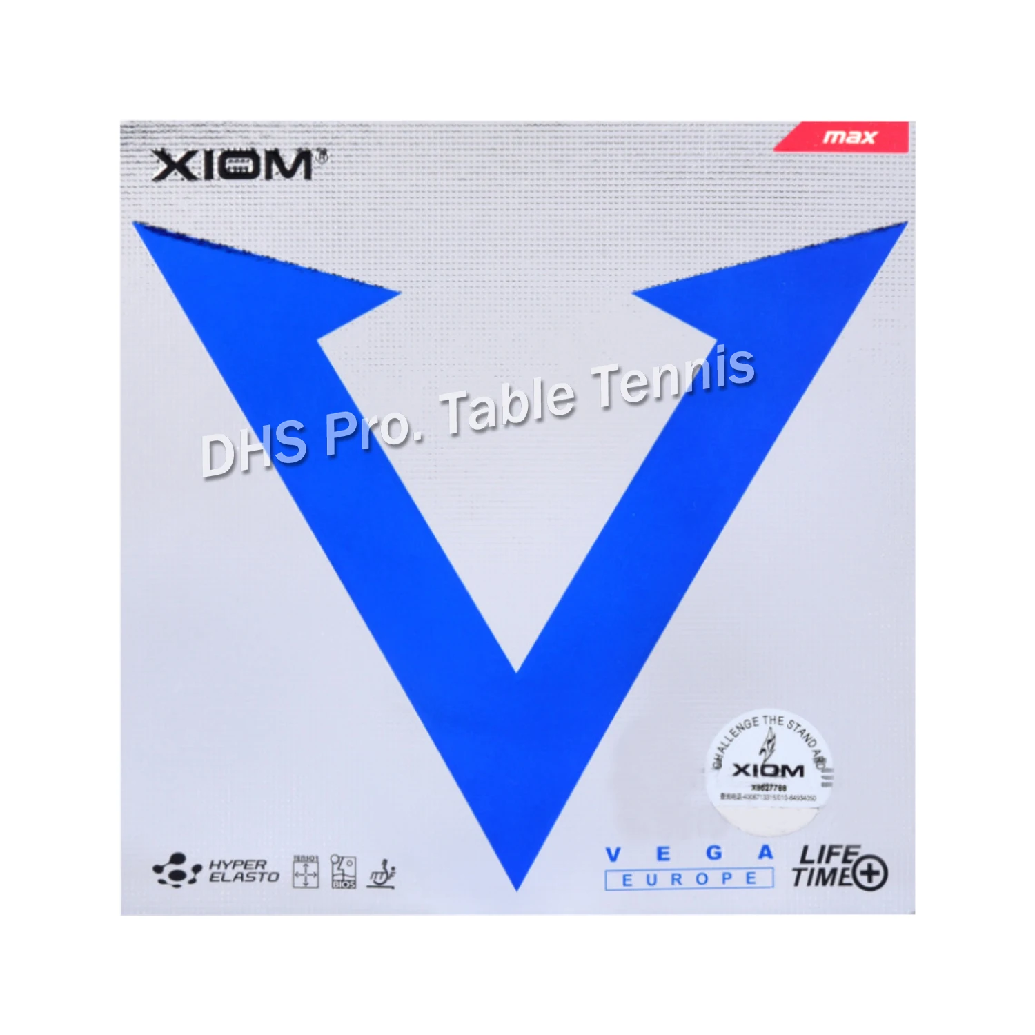 XIOM VEGA Европа DF Настольный теннис резиновая губка для пинг понга Tenis De Mesa