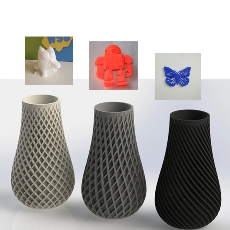 Fibra de Carbono Plástico para Impressora 3d e Caneta Petg Filamento 1.75mm 1kg 0.8 343 m 10m 2.2 Libras 3d Material Pla - Abs Tpu 10 High Quality Computador e Escritório