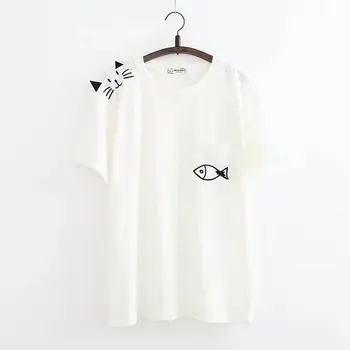 

2018 Summer Women TshirtsT shirt Short Sleeve Top Striped Printed Casual Style T-shirt Plus Size