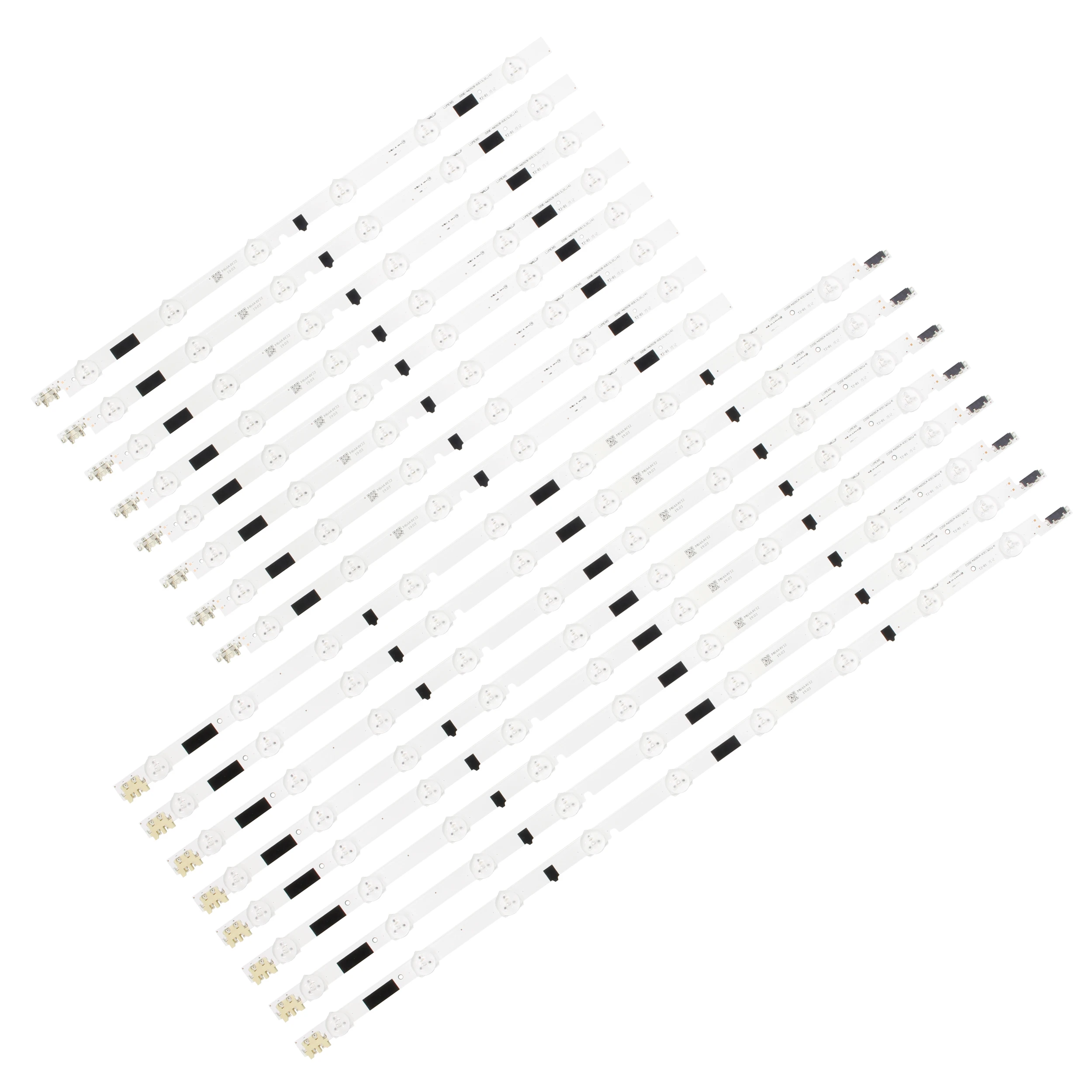 

New Kit 16pcs LED backlight strip Replacement for Samsung TV UE46F6510SB UE46F6400AW BN96-25308A BN96-25309A BN96-25337A