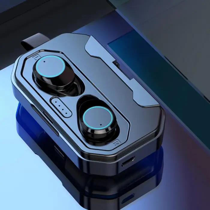 Беспроводная гарнитура TWS Mini Bluetooth 5,0 водонепроницаемые долговечные наушники с шумоподавлением мини-невидимые наушники-вкладыши