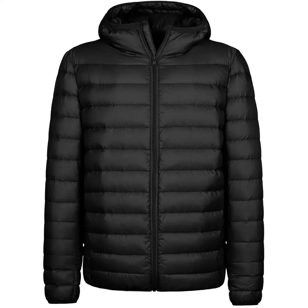 

Wantdo Men Hooded Down Jacket Lightweight Winter Puffer Coat Warm Jacket