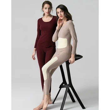 

Women's Long Johns Set Ladies Warm Clothing Femme Thermal Underwear Sets Female Body Suits Women Long Johns