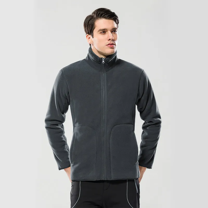New Mens Jackets Spring Autumn Casual Coats Solid Color Sportswear Stand Collar Slim Male Wram | Мужская одежда