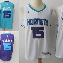 A+++ Качественная мужская футболка для взрослых#15 Kemba Walker