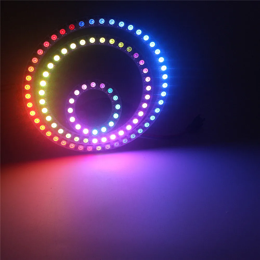 1pcs WS2812B LED Ring 8/16/24/35/45 Bit LEDS SK6812 ws2812b WS2812 5050 RGB Addressable Pixel LED Module Strip Light DC 5V led modules,led module