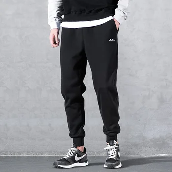 

Casual Men Pants Winter Sport Loose Cotton Black Hipster Hip Hop Pants Men Track Funny Streetwear Spodnie Mens Clothing XX50MP