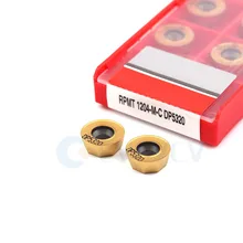 10Pc RPMW1003 MO RPMT1204-M-C DP5320 High Quality Milling CNC Lathe Machine Tools Carbide Insert Turning Knife Smooth processing