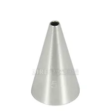 5# маленький с круглым горлышком из нержавеющей стали рот трубопровода устройство печенья делать домашние кремовые многоразовые цветочный инструмент цветок