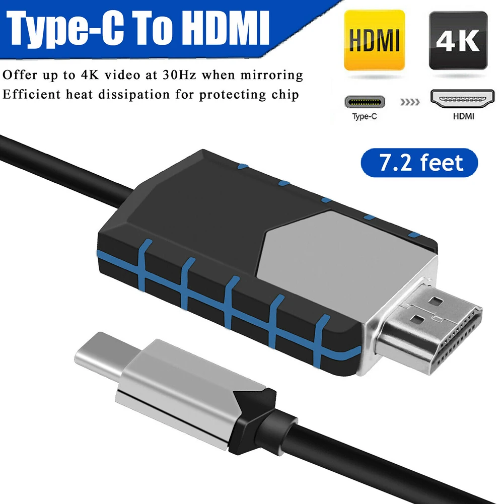 4K Usb type C к Hdmi Hdtv кабель адаптер для samsung Galaxy S10 S9 Note 10+ Pro Tc03 кабель конвертер адаптер