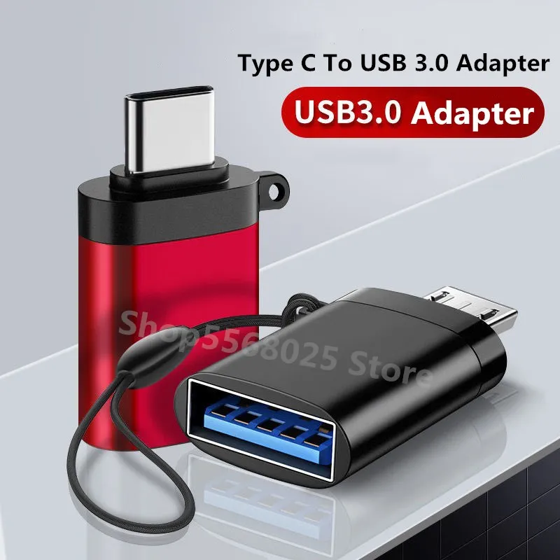 Адаптер OTG USB C адаптер Type к 3 0 Type-C кабель для Samsung Huawei Xiaomi Oneplus Micro Конвертеры |