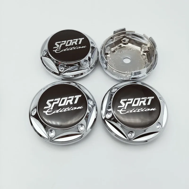 

68MM Universal Car wheel Center cover Modified wheel center cover Sport Edition Dustproof hub cover Car Styling Convex cover