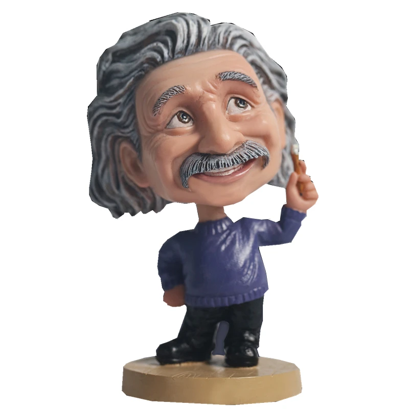 Bobble Head большой учёный Альберт Эйнштейн фигурка Коллекционная модель встряхните головой Горячая игрушка для ребенка подарок на день рождения