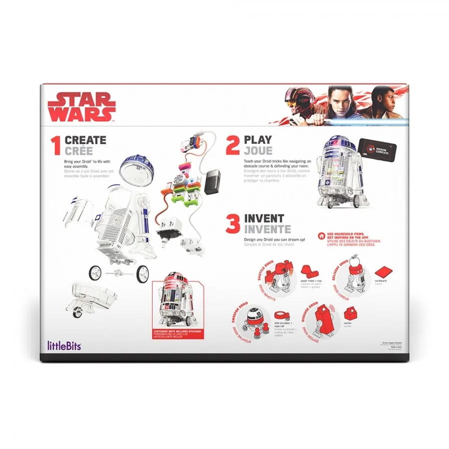 Free shipping make for Littlebits droid R2 Star Wars development