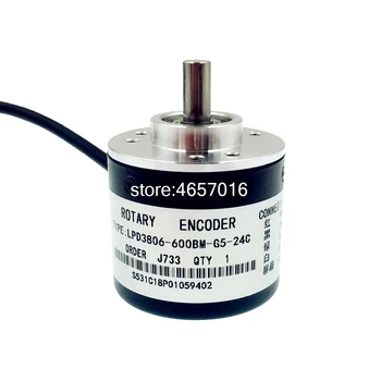 

diymore Encoder 600 P/R Photoelectric Incremental Rotary 5-24V AB Two Phases 6mm Shaft