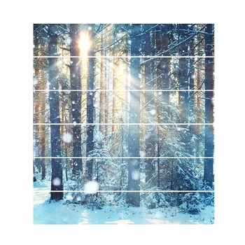 

6Pcs/Set Waterproof PVC Wall Stair Stickers Christmas Floor Stair Stickers Christmas Home Decoration