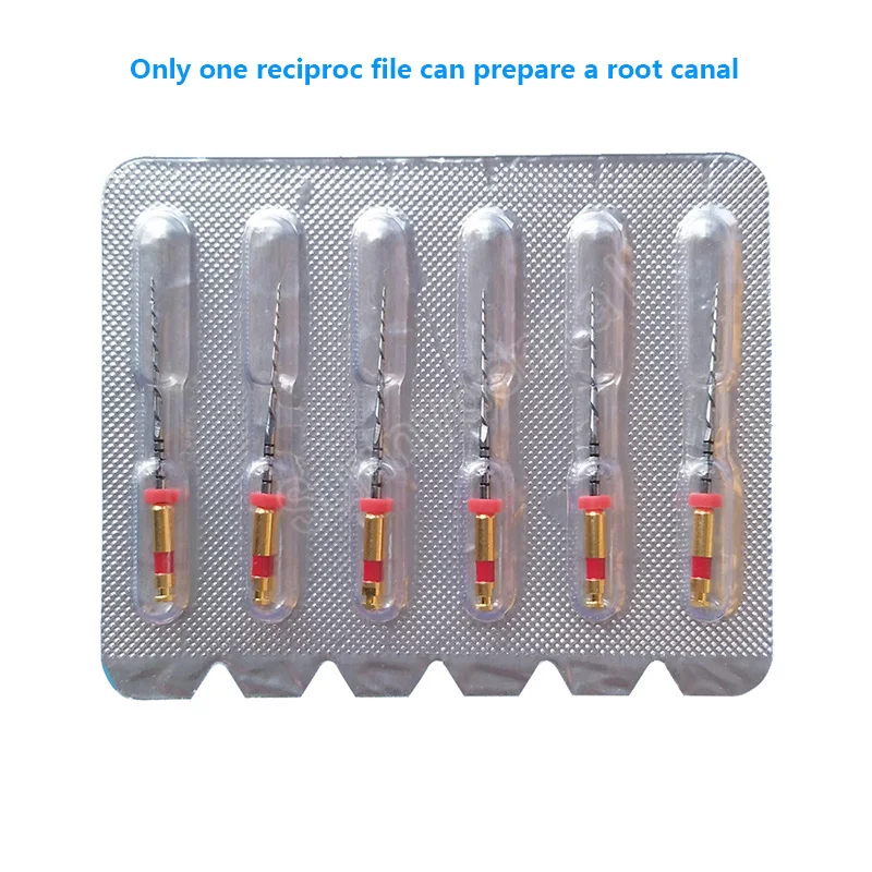 

Dental Endo NITI Files Red Reciproc Files R25 Only One Instrument Rotary Files Lima Waveone Reciprocation Endodontics Dentistry
