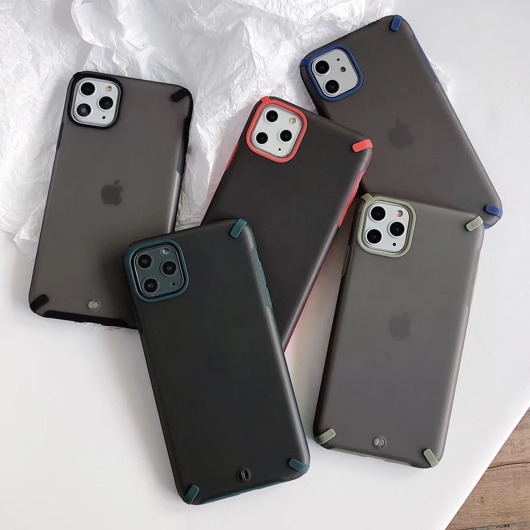 Роскошный мужской деловой матовый полупрозрачный чехол для Apple iPhone 7 8 Plus 6 6s 11 Pro X XS
